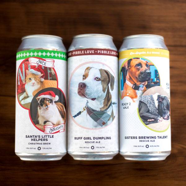 Animal themed holiday Private Label cans