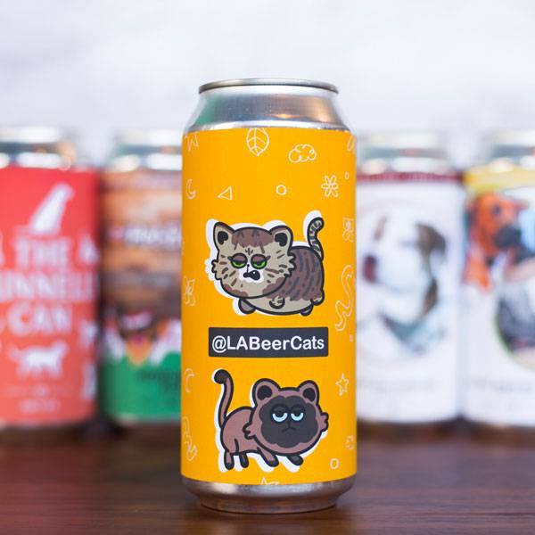 Cat design on a Private Label can