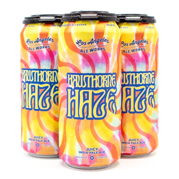 Hawthorne Haze Juicy IPA - 4-pack of 16 oz beer cans