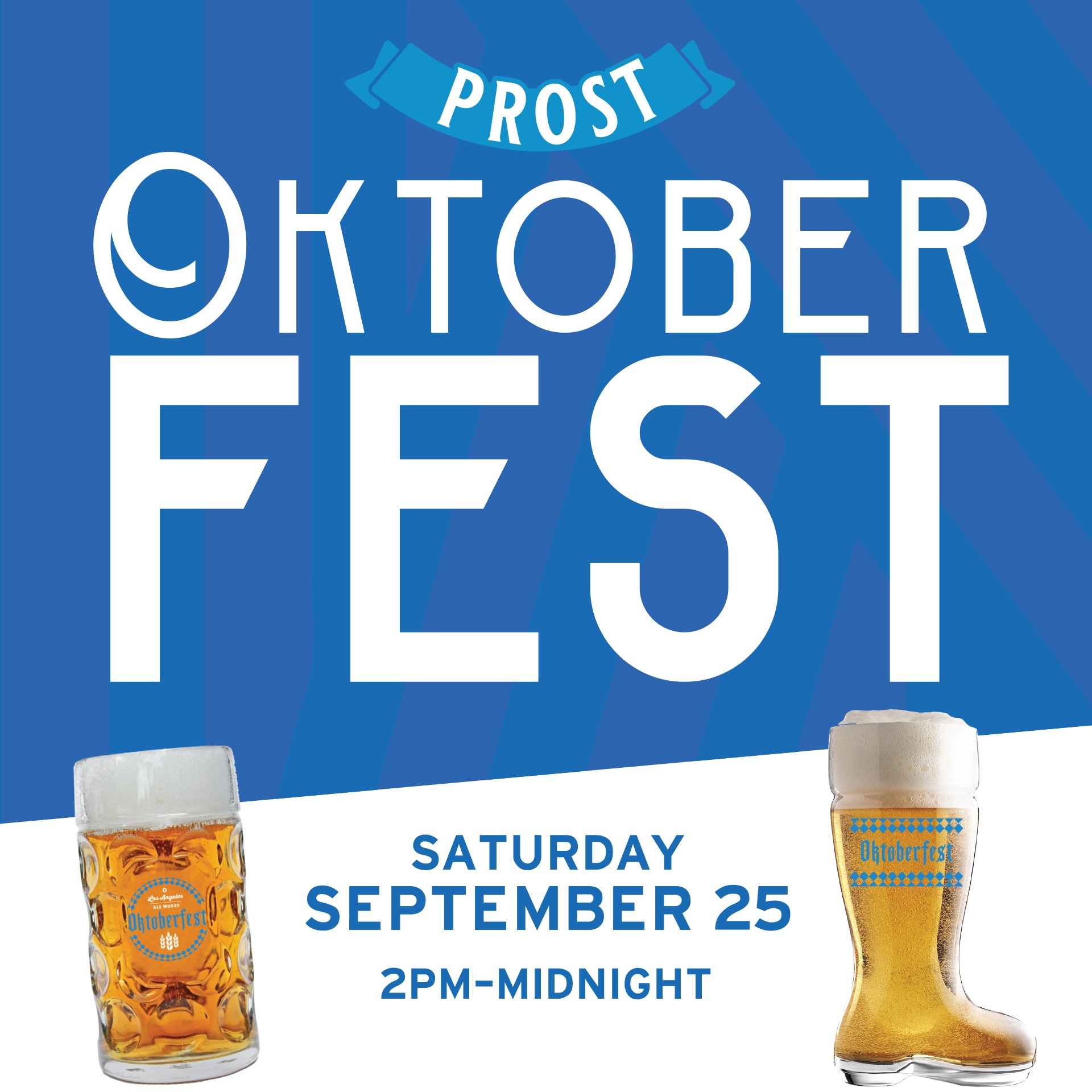 Oktoberfest Flyer: Saturday, September 25