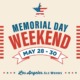 Memorial Day Weekend, May 28-30, Flyer