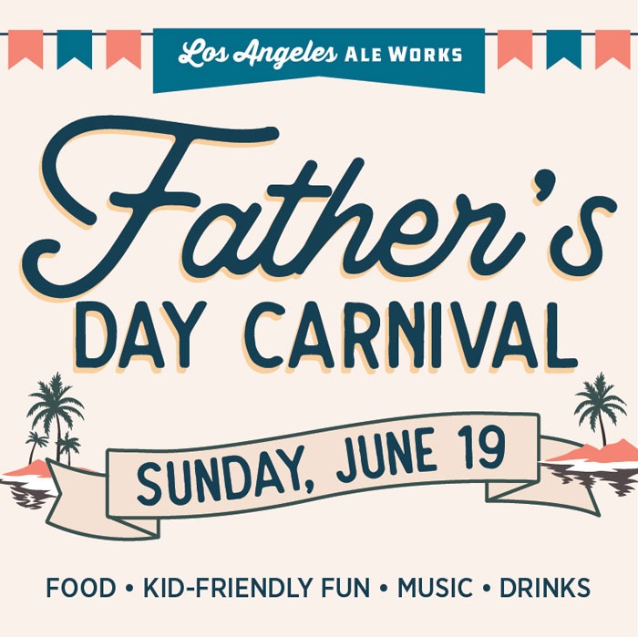 Father's Day Carnival flyer - Sunday, June 19 - Food, Kid-friendly fun, music, drinks