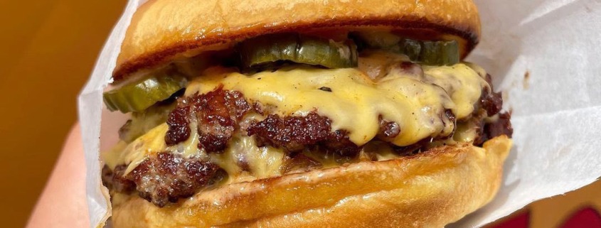 Burger with cheese by Heavy Handed LA
