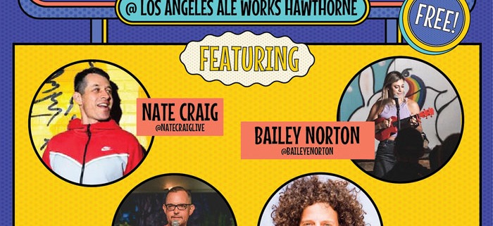 Barley & Bits Comedy Night flyer