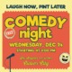 Comedy Night: Wednesday, December 13