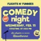 Comedy Night: Wednesday, February 15