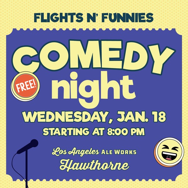 Comedy Night: Wednesday, January 18