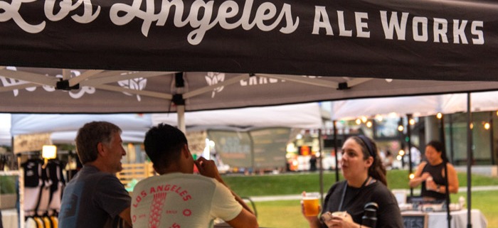 Photo of beer popup at Night Market