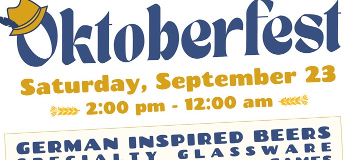 Oktoberfest, Saturday, September 23 in Hawthorne