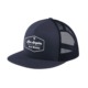 Navy blue Snapback Trucker Hat w/ Embroidered Los Angeles Ale Works Logo