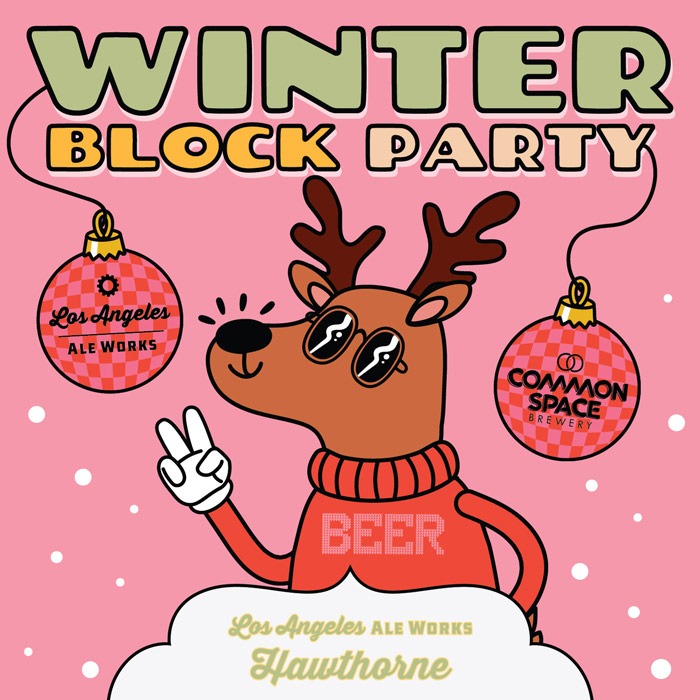 Winter Block Party flyer