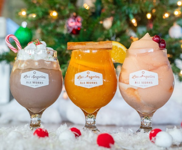 Lineup of holiday drink specials