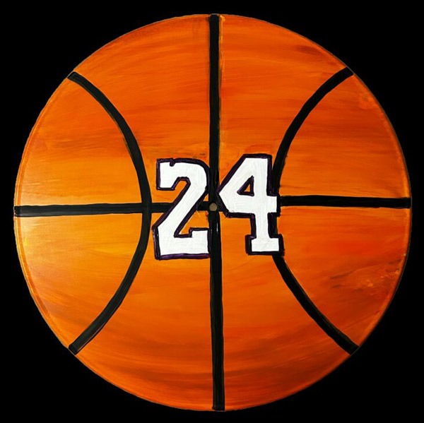 Basketball painting