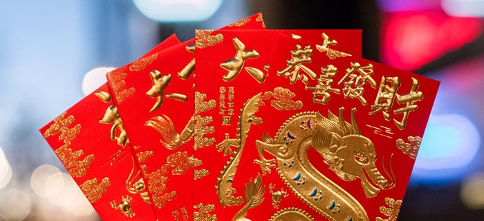 Lunar New Year gift envelopes