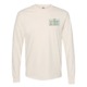Cream colored long sleeved shirt with LA Ale Works logo printed on front