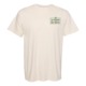 Cream colored short sleeved shirt with LA Ale Works logo printed on front