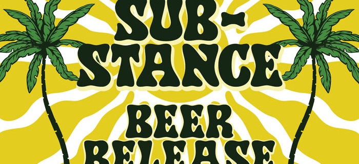 Sticky Substance Beer Release flyer